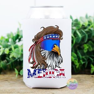 Merica 🦅 Can Cooler Koozie